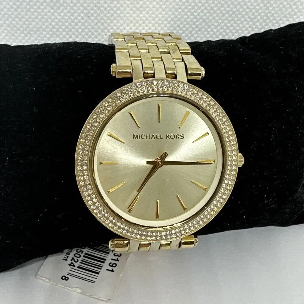 Michael Kors Darci MK3191 Women's Gold Stainless Steel Analog Dial Watch NUL10